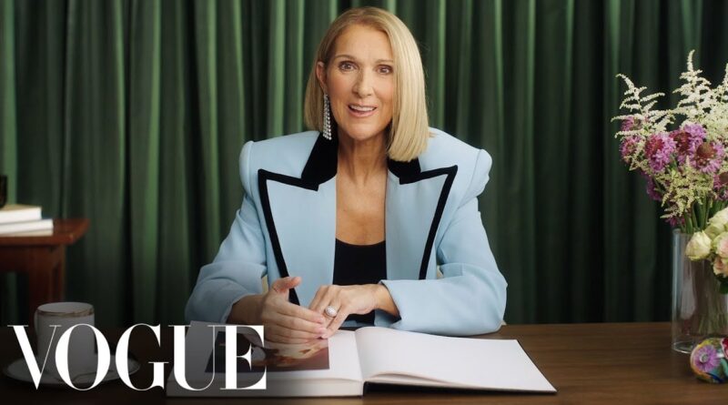 [Video] Céline Dion comenta 13 dos seus looks para a revista Vogue