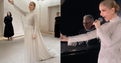 As fotos e os detalhes do vestido da Dior que Céline Dion usou na abertura dos Jogos Olímpicos