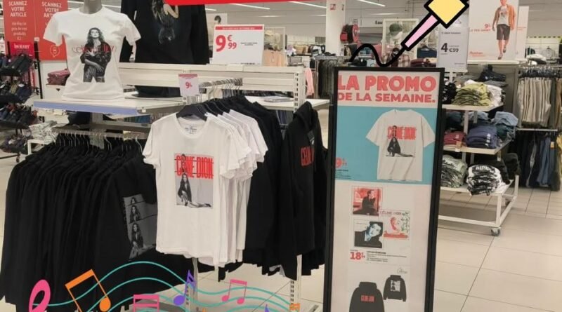 Veja o merchandising de Céline Dion que poderá comprar em Paris