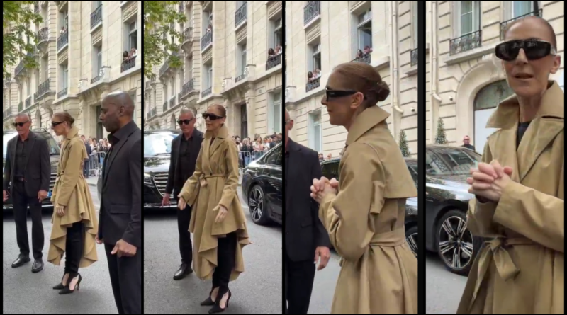 Última Hora: Céline Dion acaba de chegar a Paris! Veja as primeiras fotos